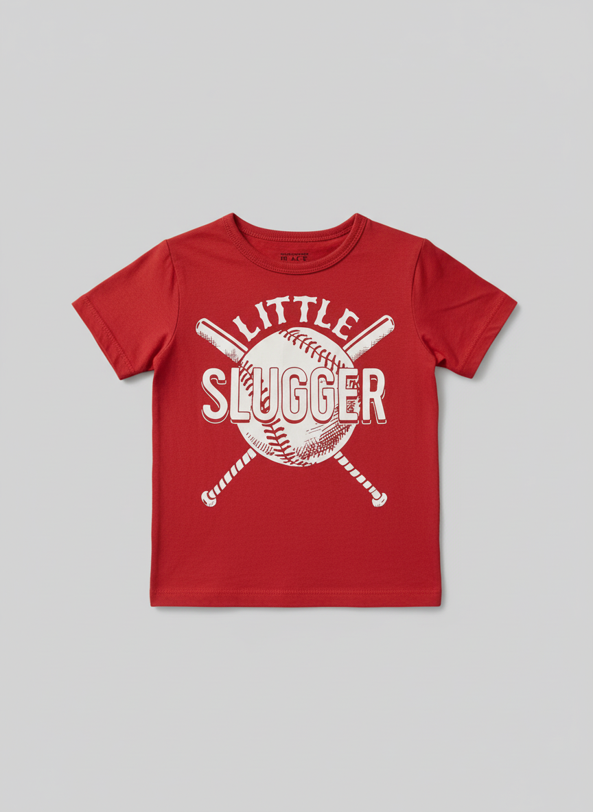 Little Slugger Red T-Shirt