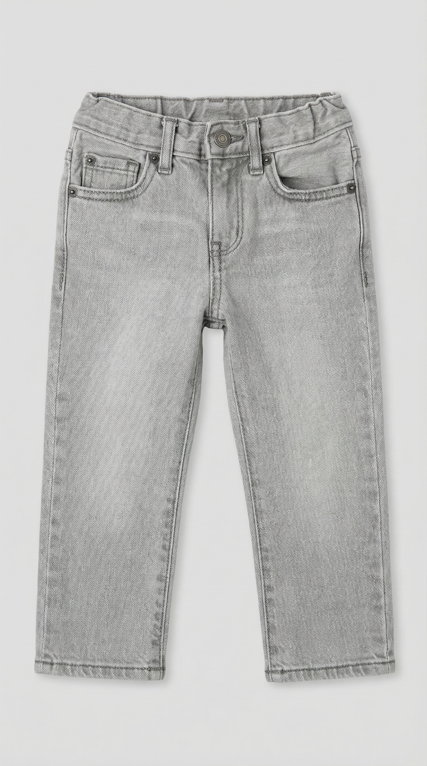 Light wash denim jeans from Children's Place with button closure, size 2T