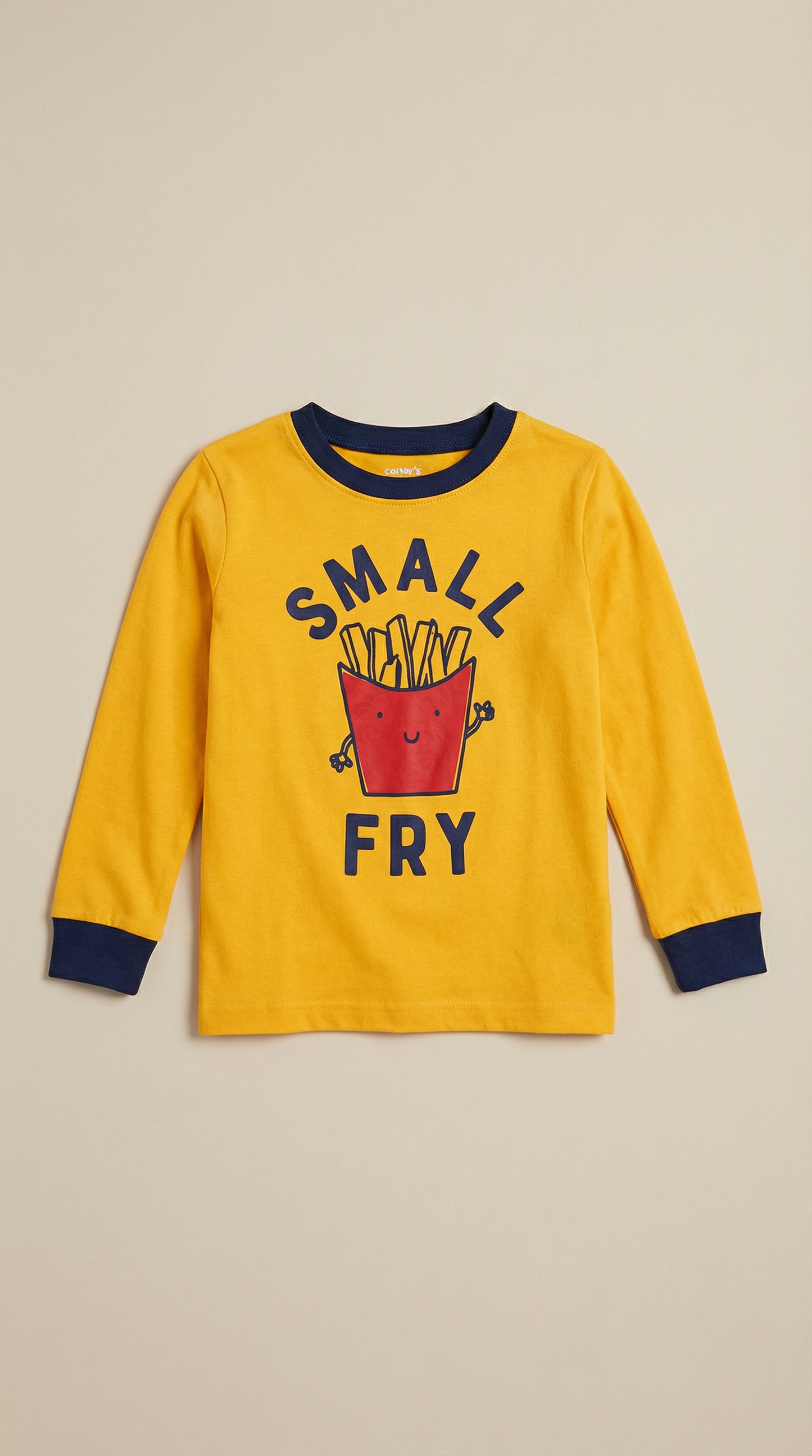Small Fry Long Sleeve T-Shirt - Yellow (3T)