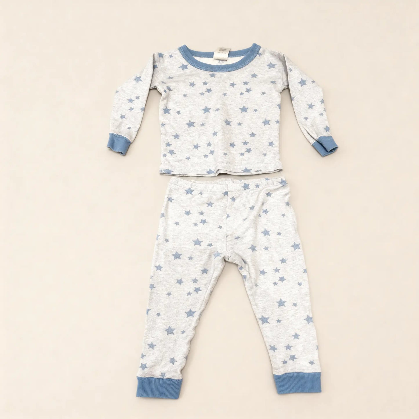 Starry Night Pajama Set - Blue Stars (18M)