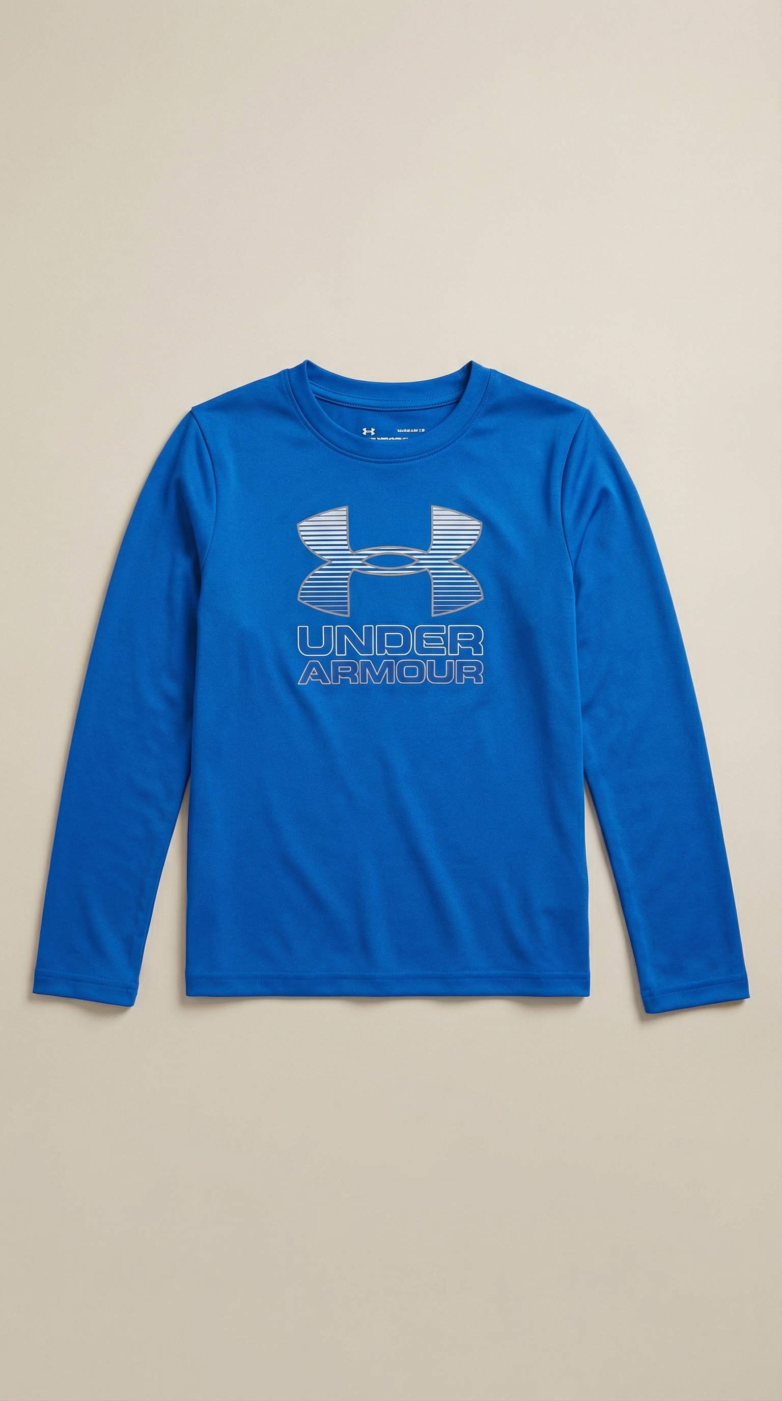 Under Armour Athletic Long Sleeve Shirt - Royal Blue (3T)