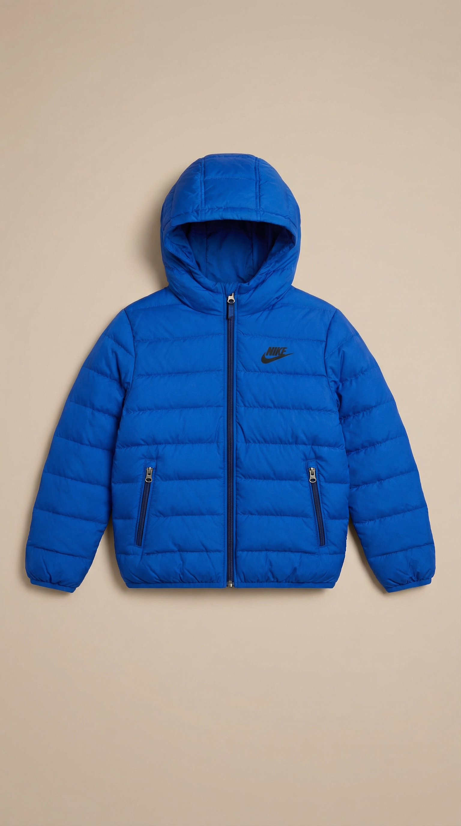 Nike Puffer Jacket - Royal Blue (3T)