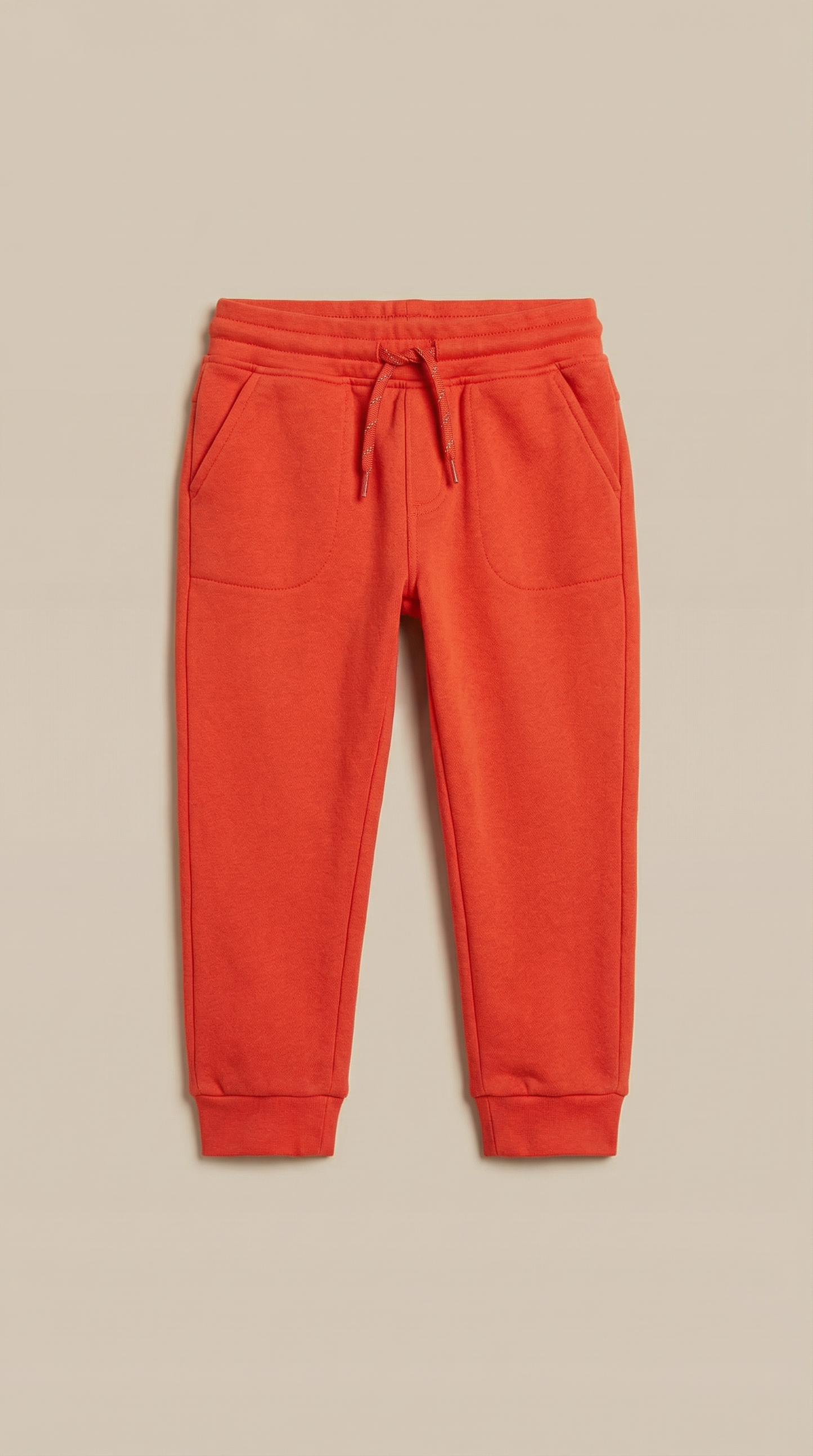 Red Joggers with Drawstring (3T)