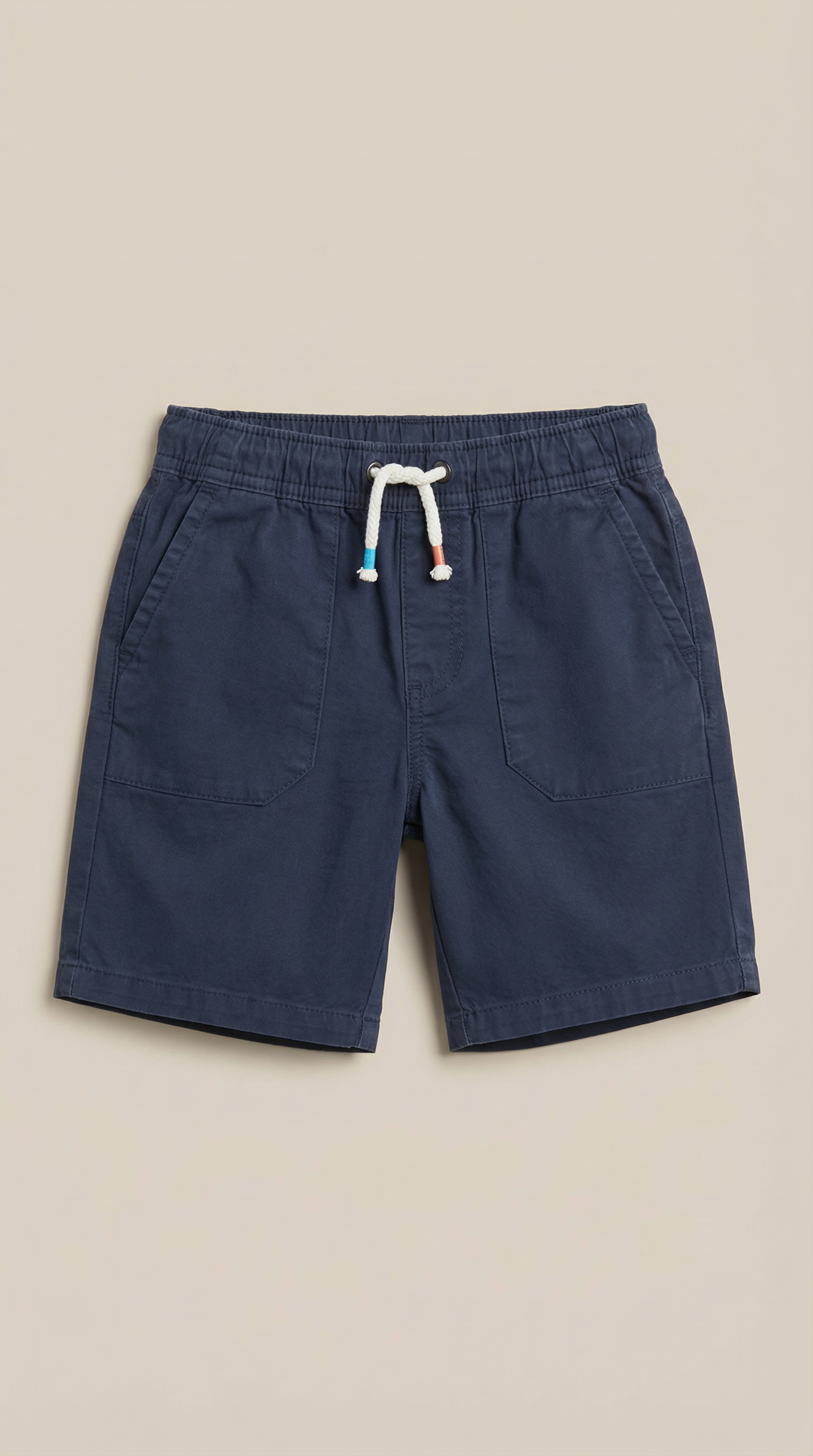 Navy Blue Drawstring Shorts (3T)