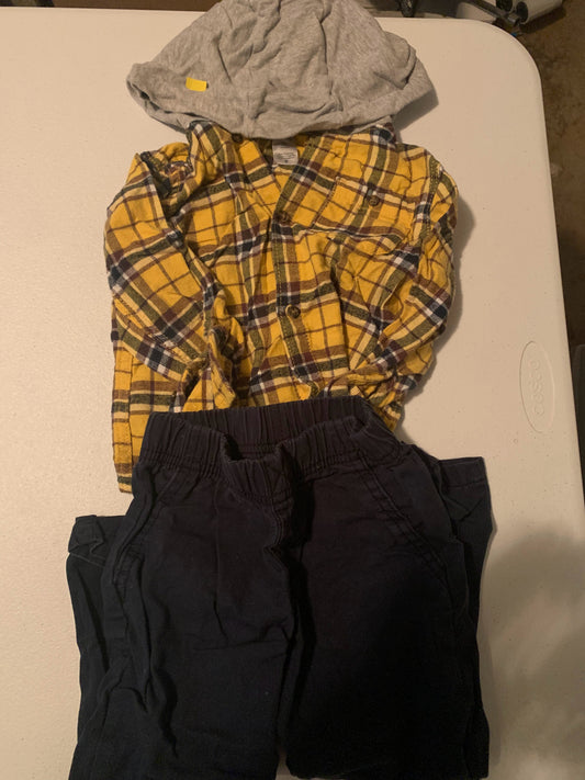 Long Sleeve Flannel Size 4T