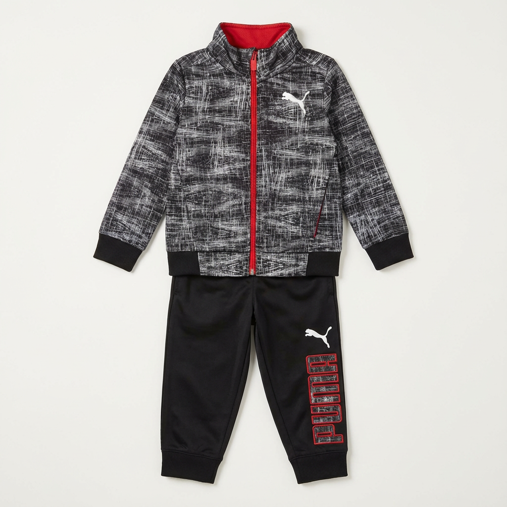 Kids Puma Athletic Tracksuit Set - 2T